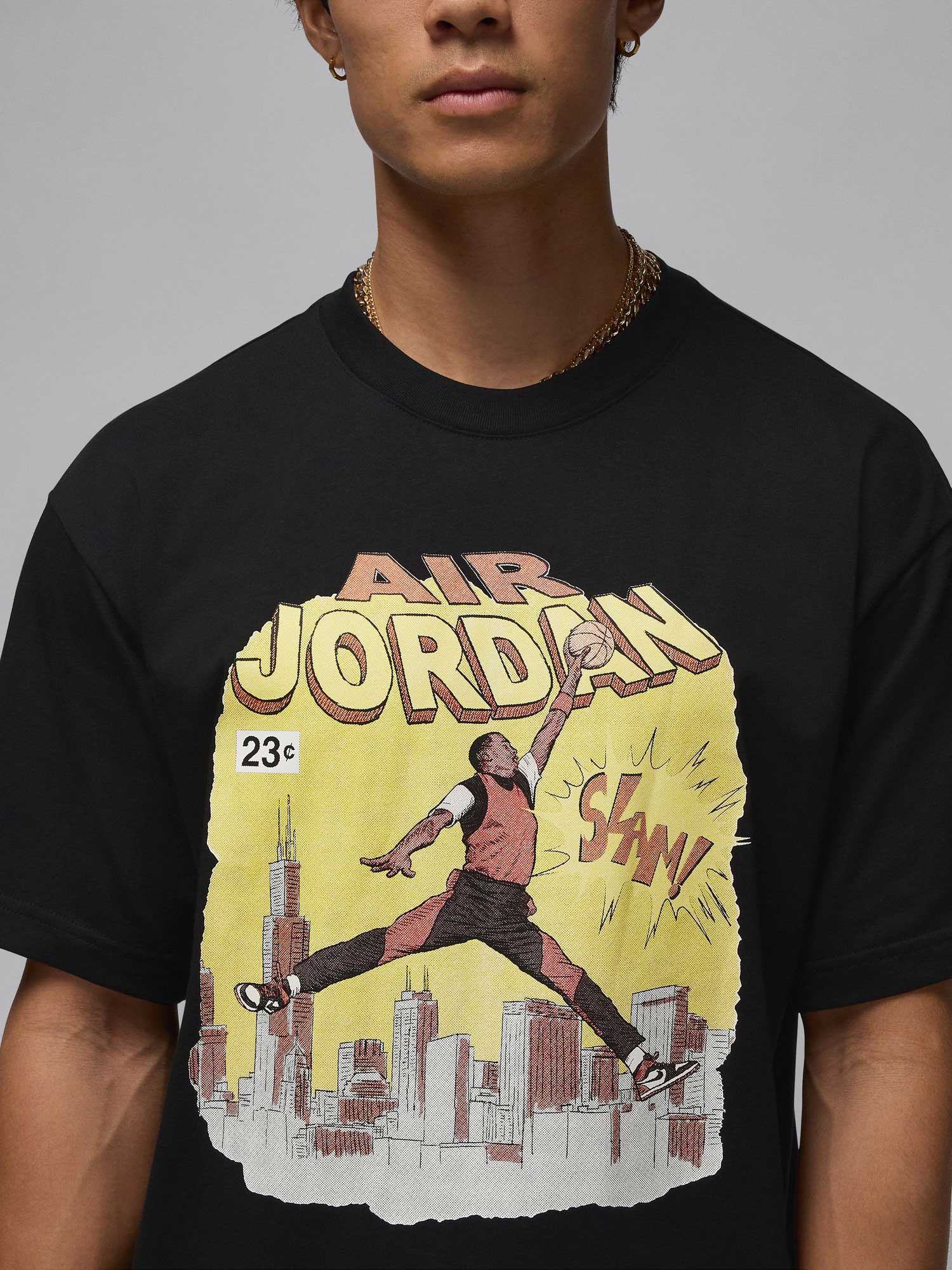 JORDAN Тениска M J NC COMIC SS CREW