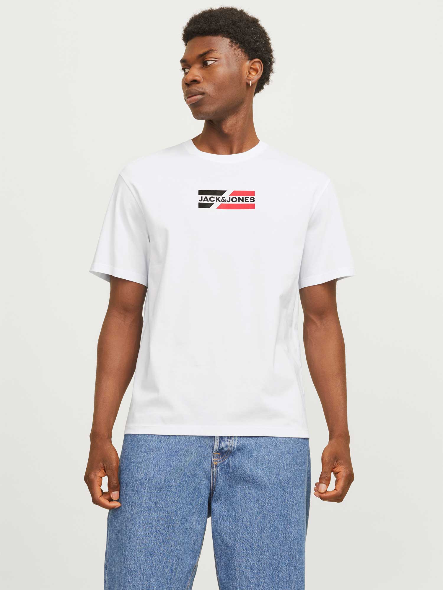 JACK & JONES Тениска JJECORP GRAPHIC TEE SS O-NECK NOOS