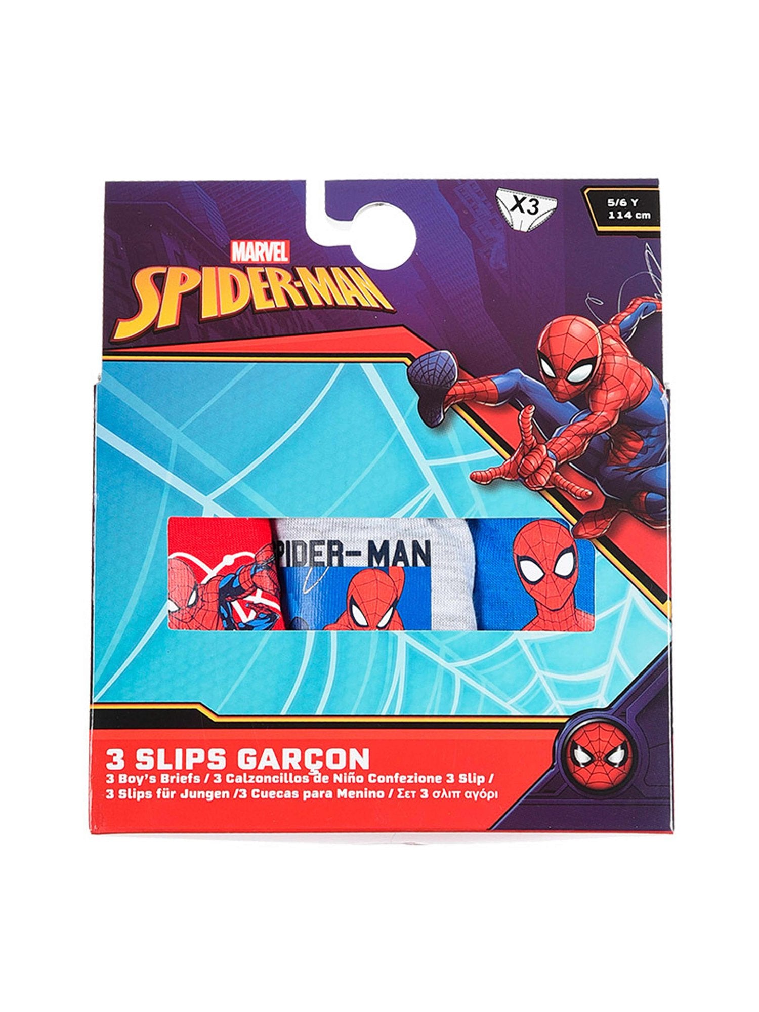 KIDS MOVIE HEROES Бельо - комплект 3 части SPIDERMAN