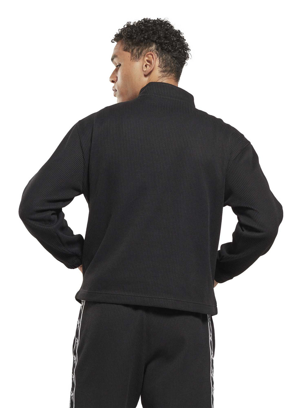 REEBOK Блуза Identity Vector Tape Waffle 1/4 Zip Top