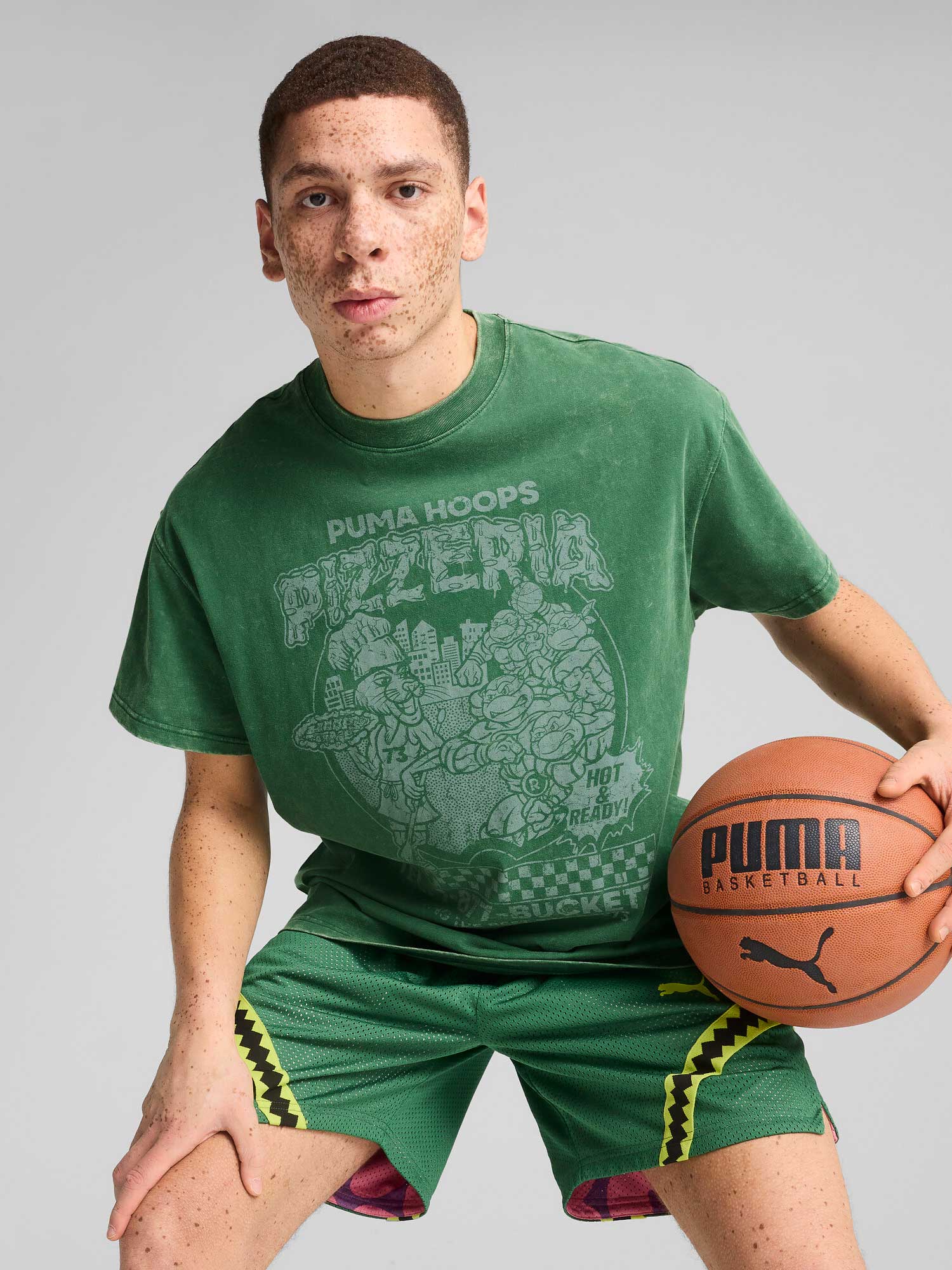 PUMA Тениска Hoops x TMNT Tee I