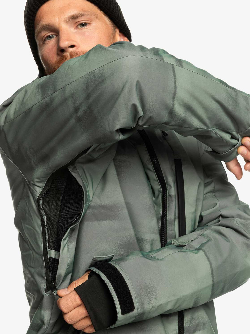 QUIKSILVER Сноуборд яке MISSION PRINTED JK