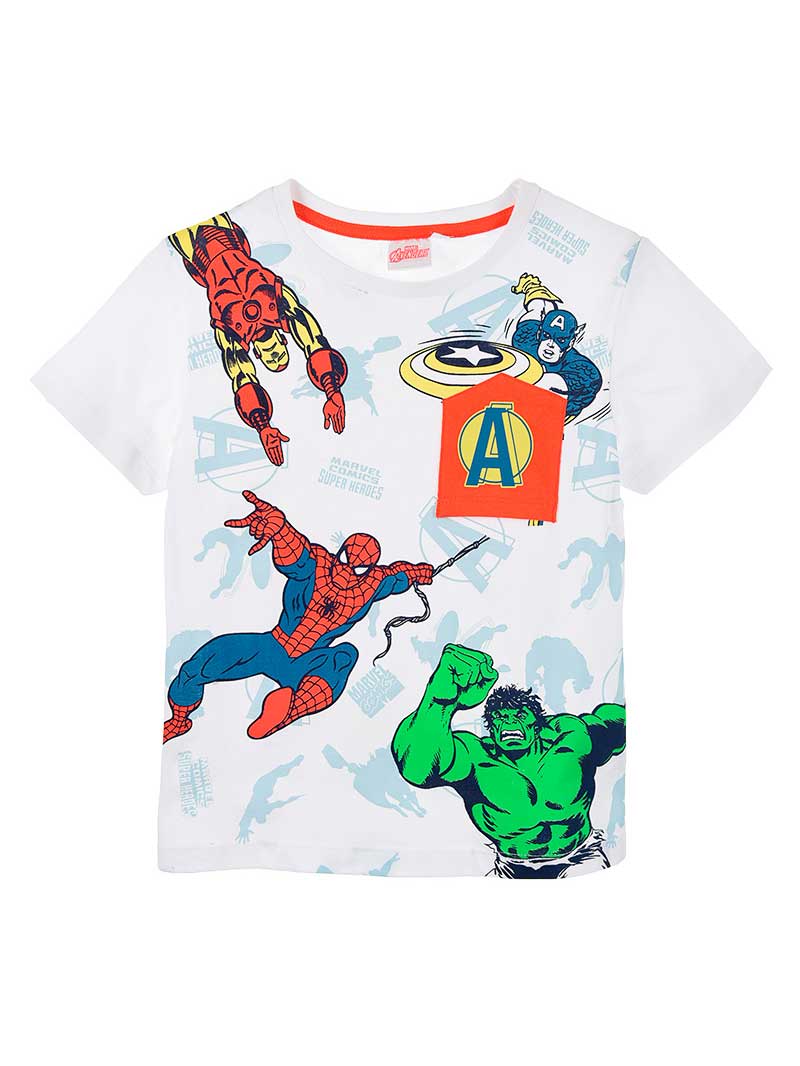 KIDS MOVIE HEROES Тениска AVENGERS C