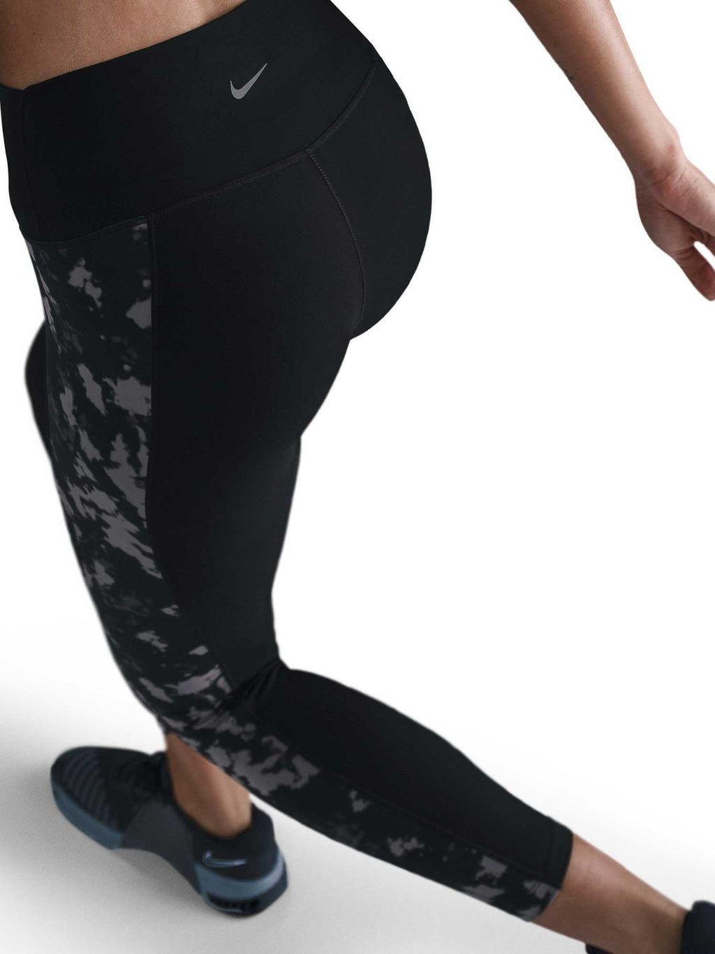 NIKE Клин W NK ONE DF HR 7/8 TIGHT AOP