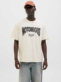 JACK & JONES Тениска JOREAGLEROCK GALLERY TEE SS CREW NECK TG