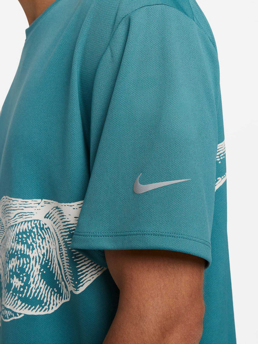NIKE Тениска M NK DF UV RUN DVN MILER SS GX