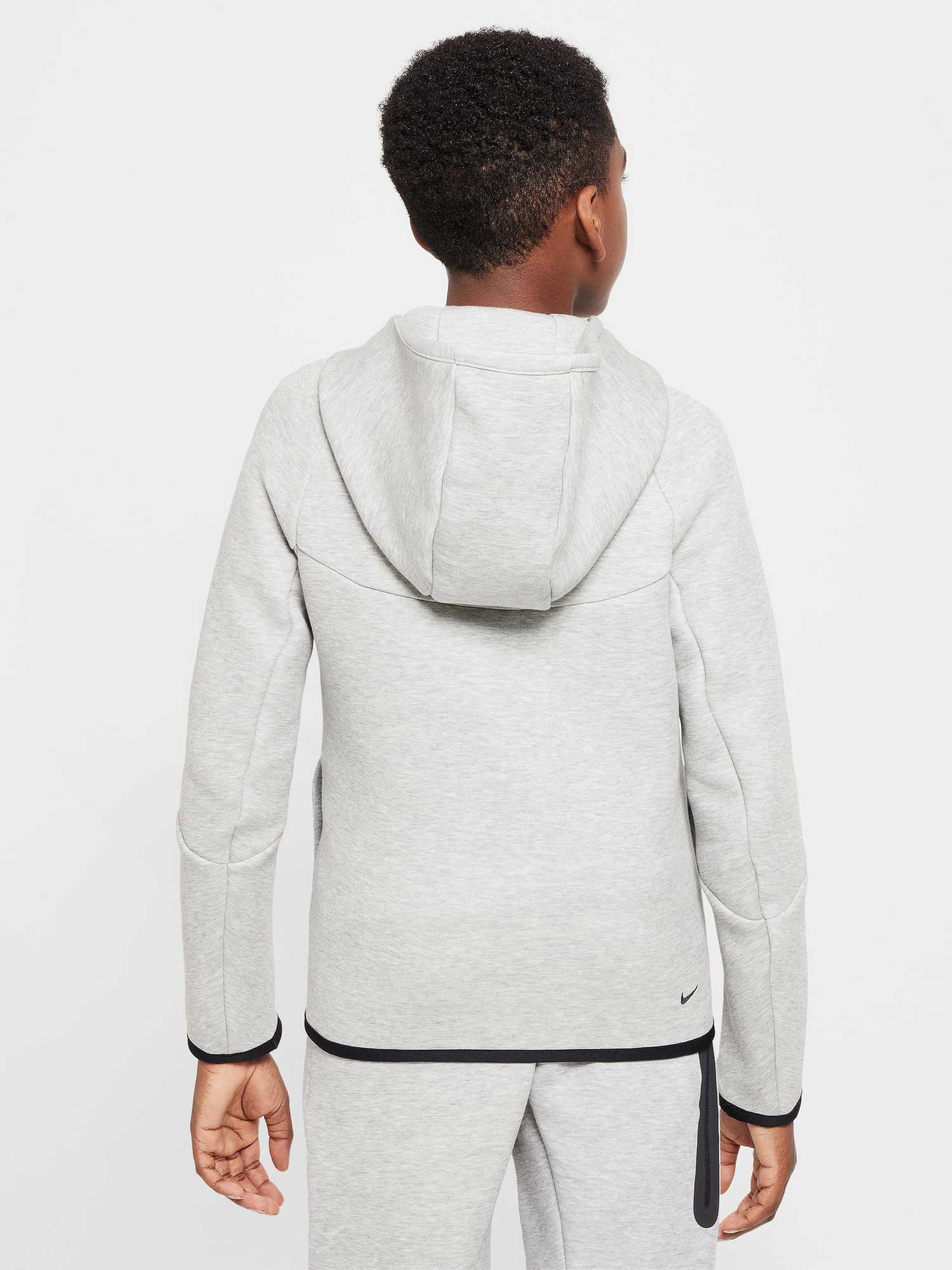 NIKE Суитшърт B NSW TCH FLC FZ - PD