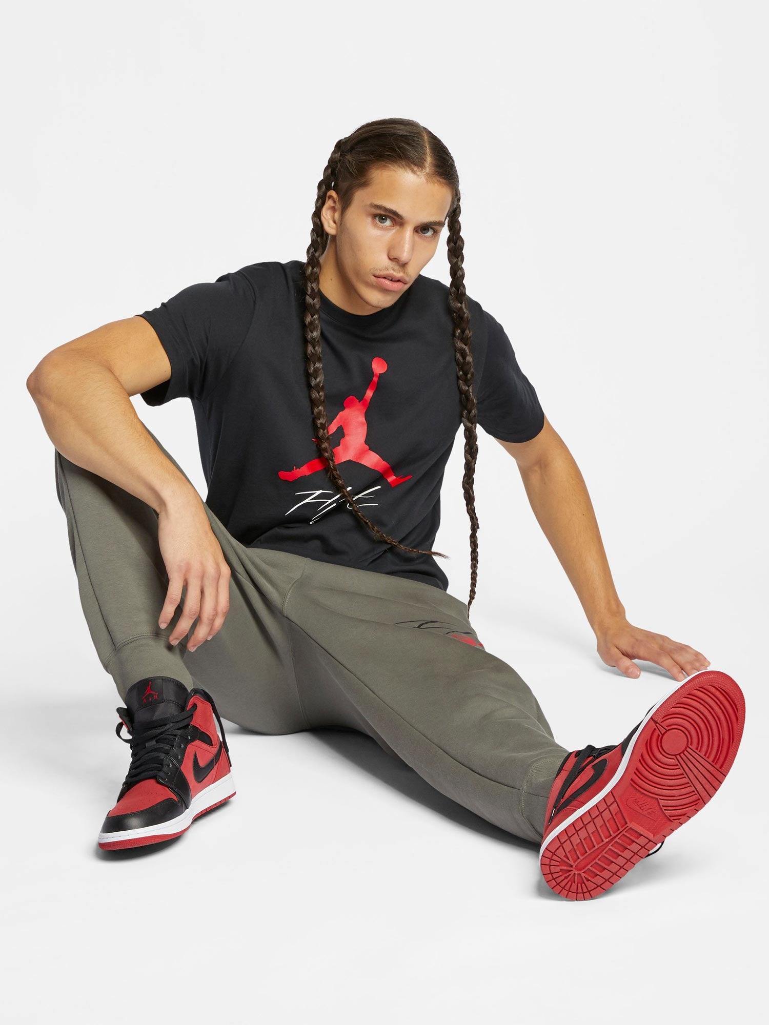 JORDAN Тениска JUMPMAN FLIGHT HBR TEE