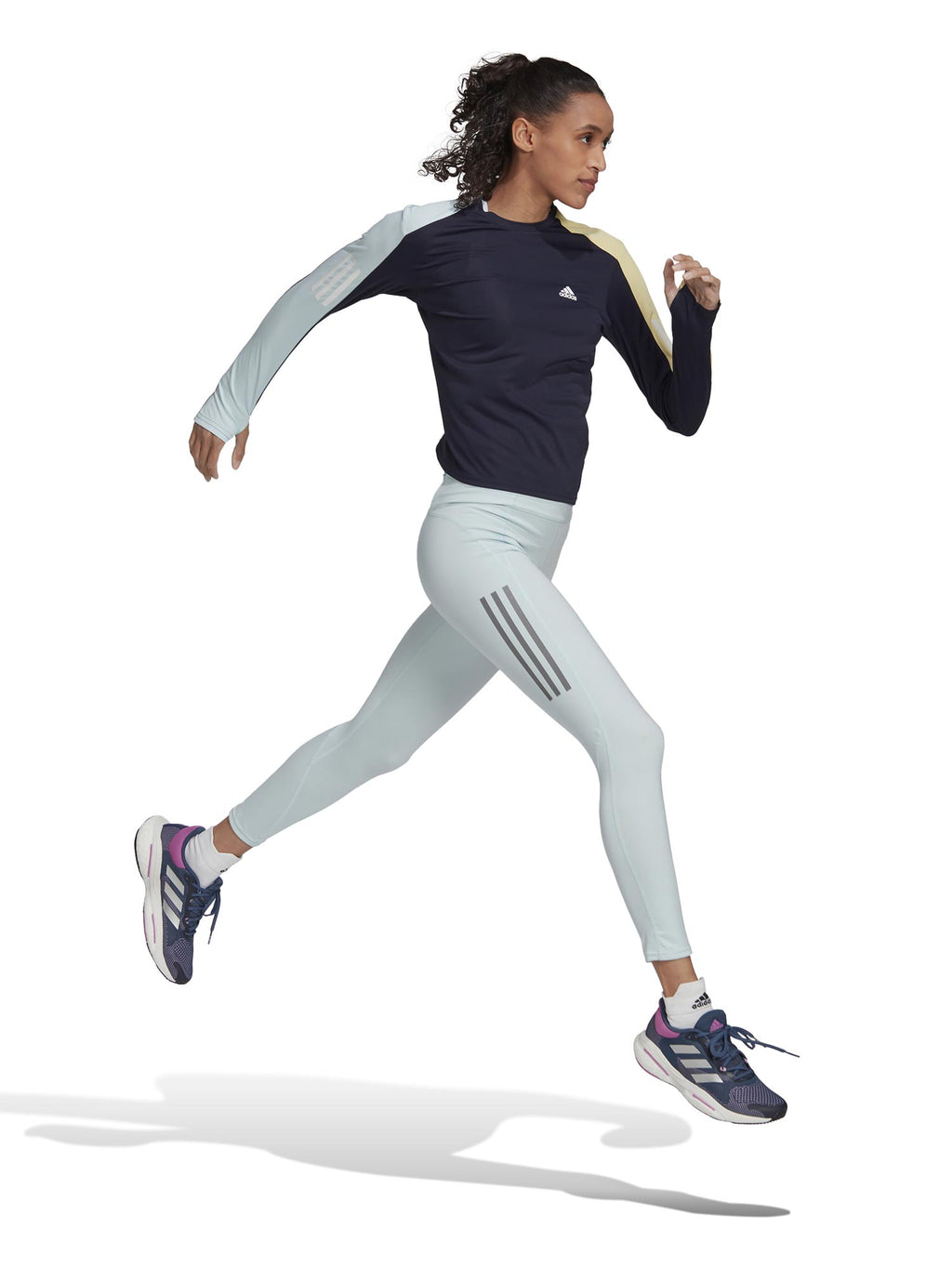 ADIDAS PERFORMANCE Блуза Own the Run Colorblock
