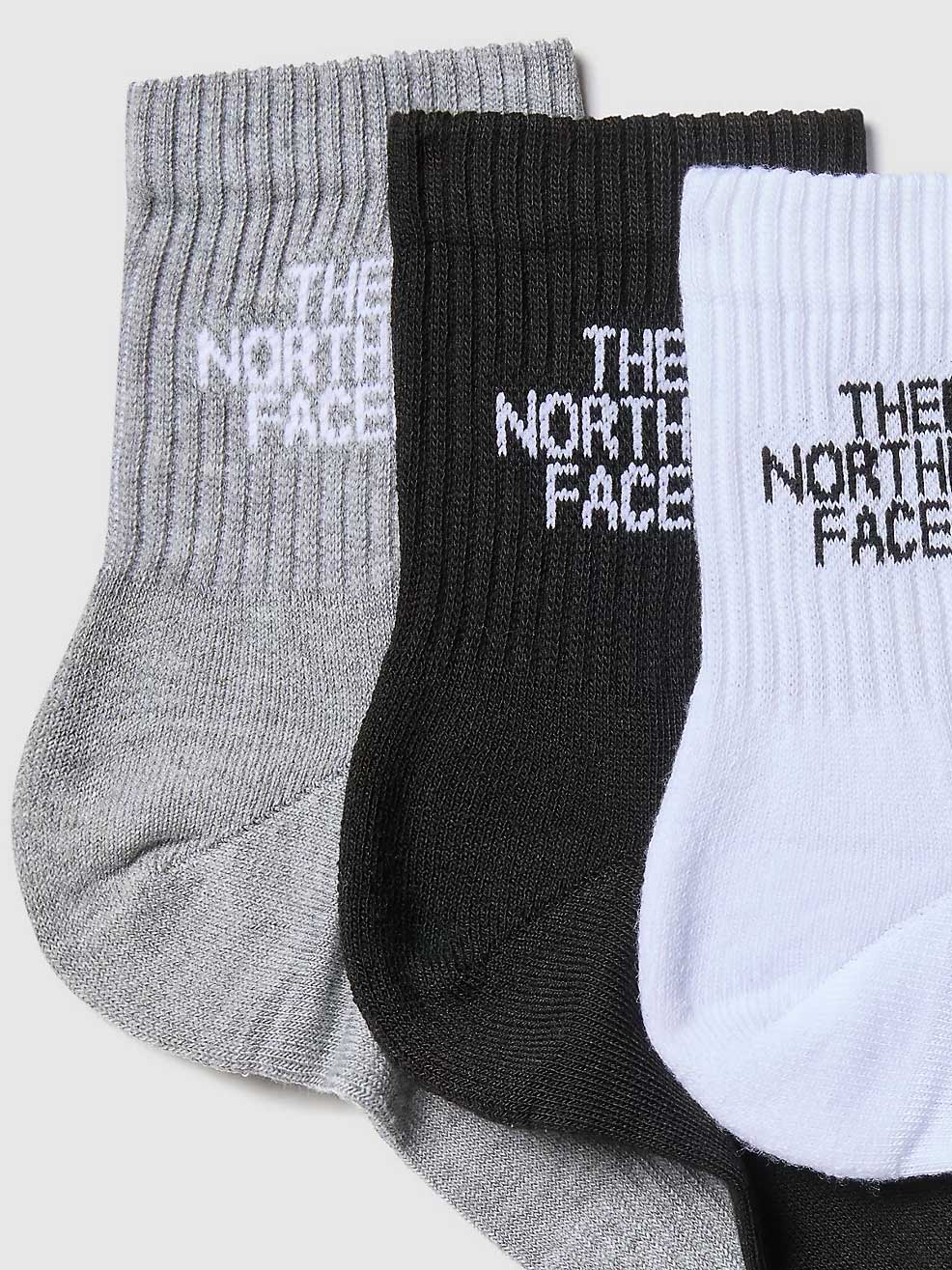 THE NORTH FACE Чорапи MULTI SPORT CUSH QUARTER SOCK 3P