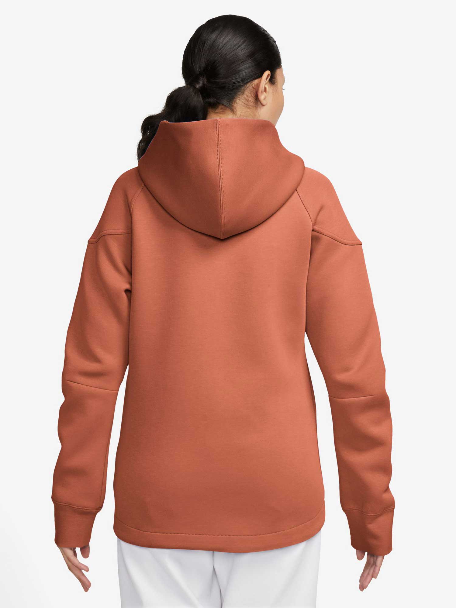 NIKE Суитшърт W NSW TCH FLC WR FZ HDY