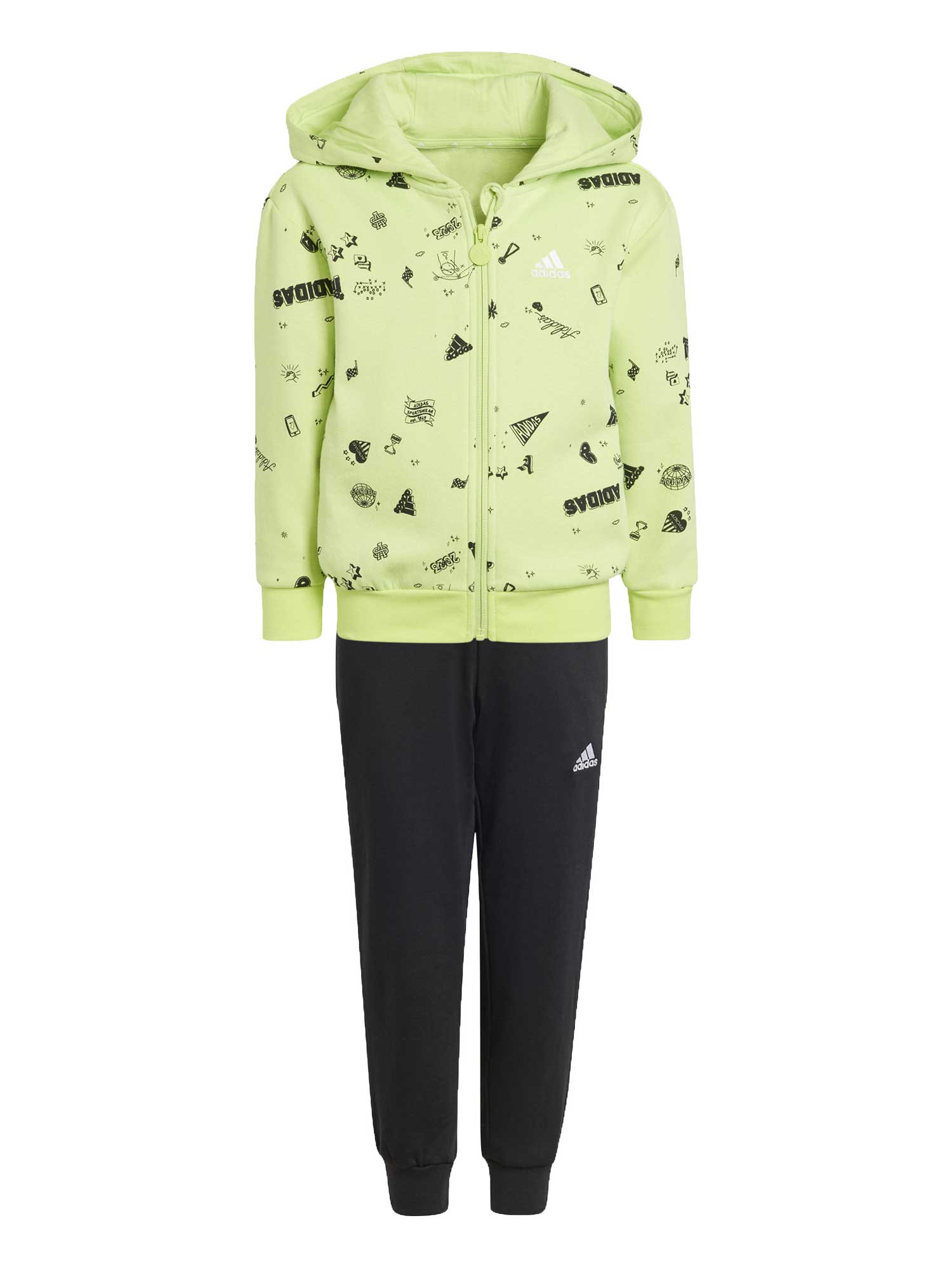 ADIDAS SPORTSWEAR Спортен екип Brand Love Hooded Kids