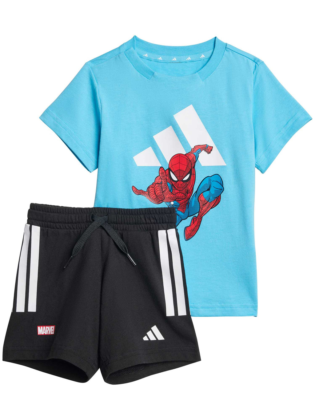 ADIDAS SPORTSWEAR Спортен екип x Marvel Spider-Man Tee Set Kids