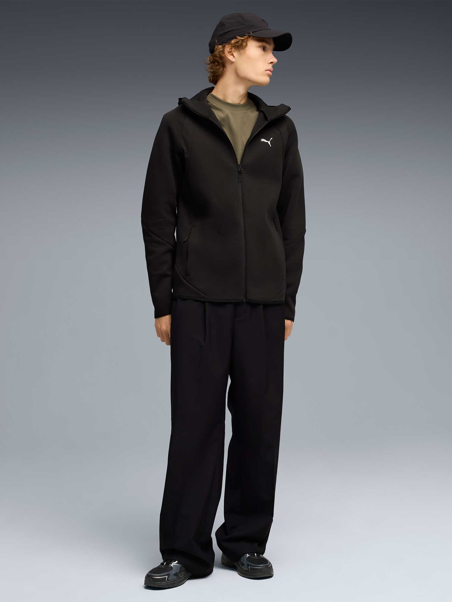 PUMA Суитшърт EVOSTRIPE FZ Hoodie DK