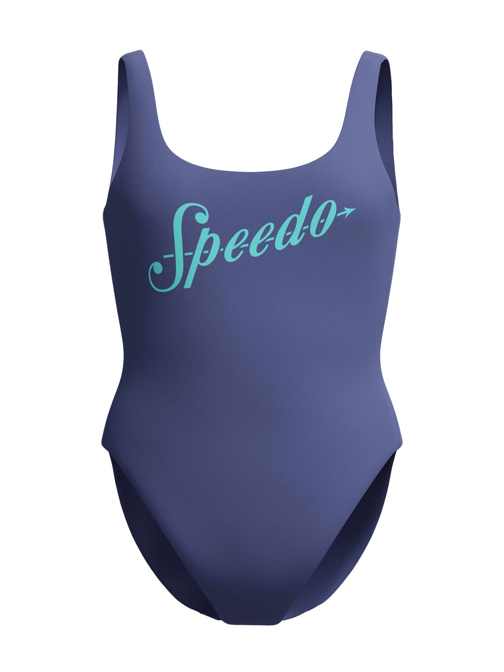 SPEEDO Цял бански WOMENS LOGO DEEP U-BACK