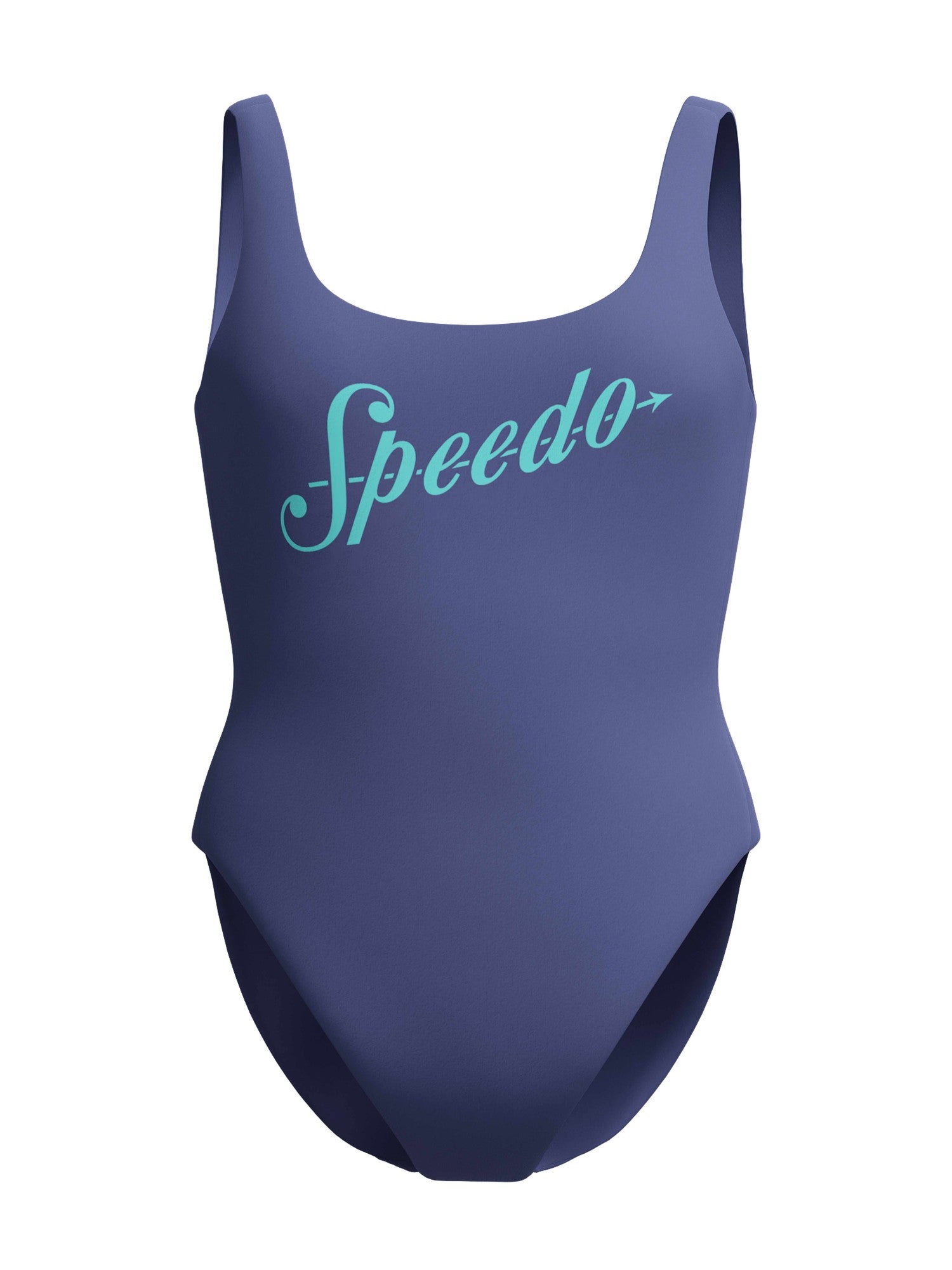 SPEEDO Цял бански WOMENS LOGO DEEP U-BACK