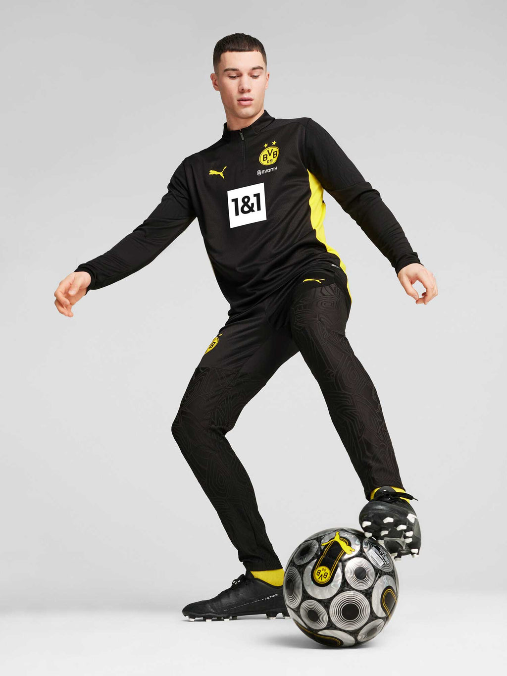 PUMA Блуза BVB Training 1/4 Zip Top