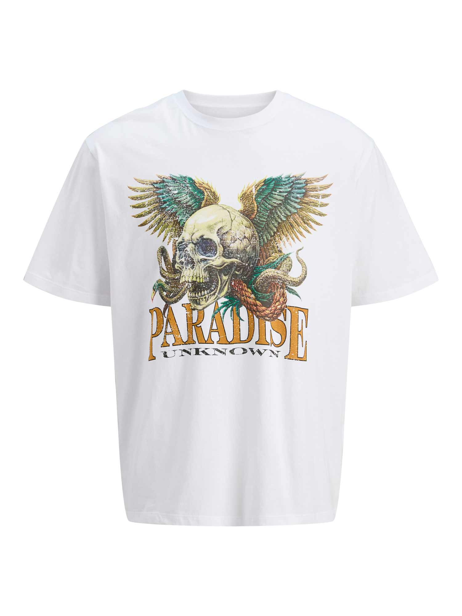 JACK & JONES Тениска JOREAGLEROCK GALLERY TEE SS CREW NECK TG