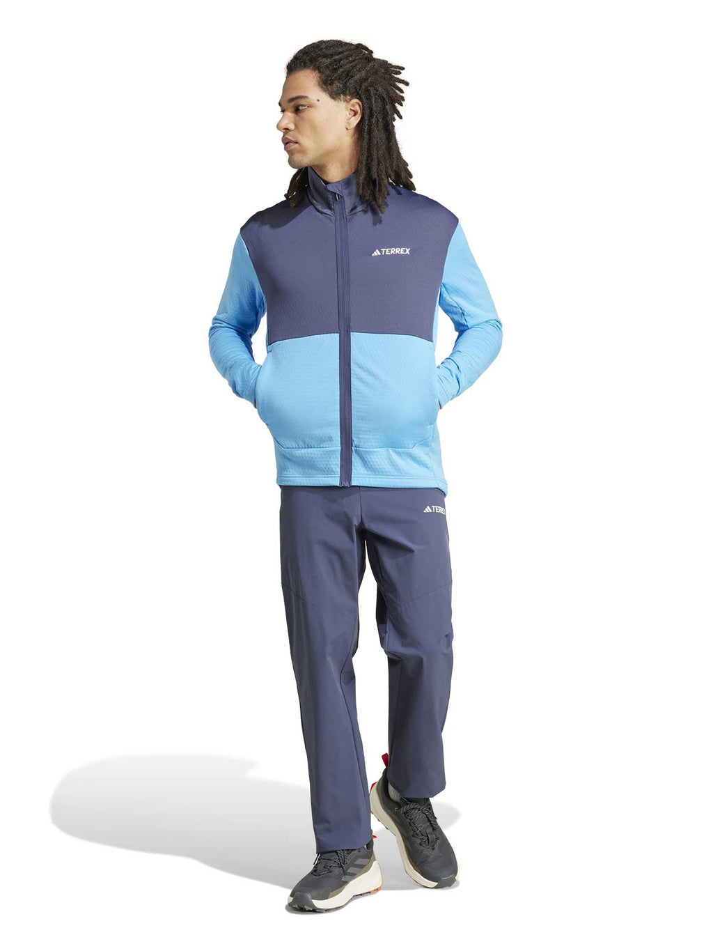 ADIDAS PERFORMANCE Спортно горнище Terrex Multi Light Fleece