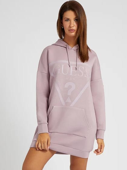 GUESS Суитшърт ALISA LONG HOODED