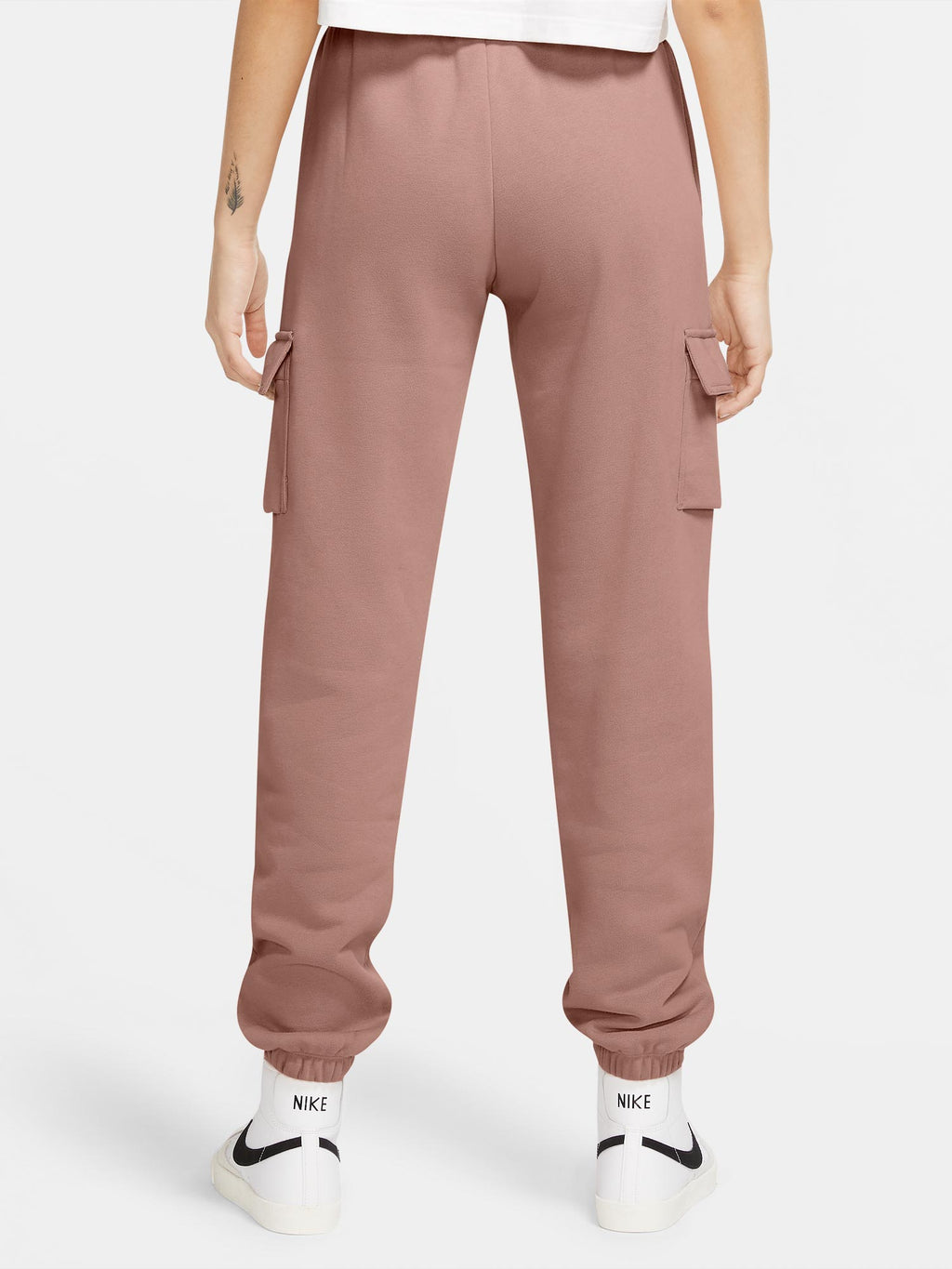 NIKE Спортно долнище ESSNTL FLC MR