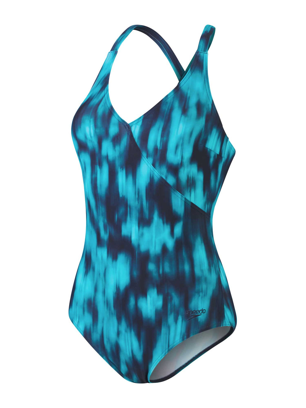 SPEEDO Цял бански WOMENS LOGO DEEP U-BACK