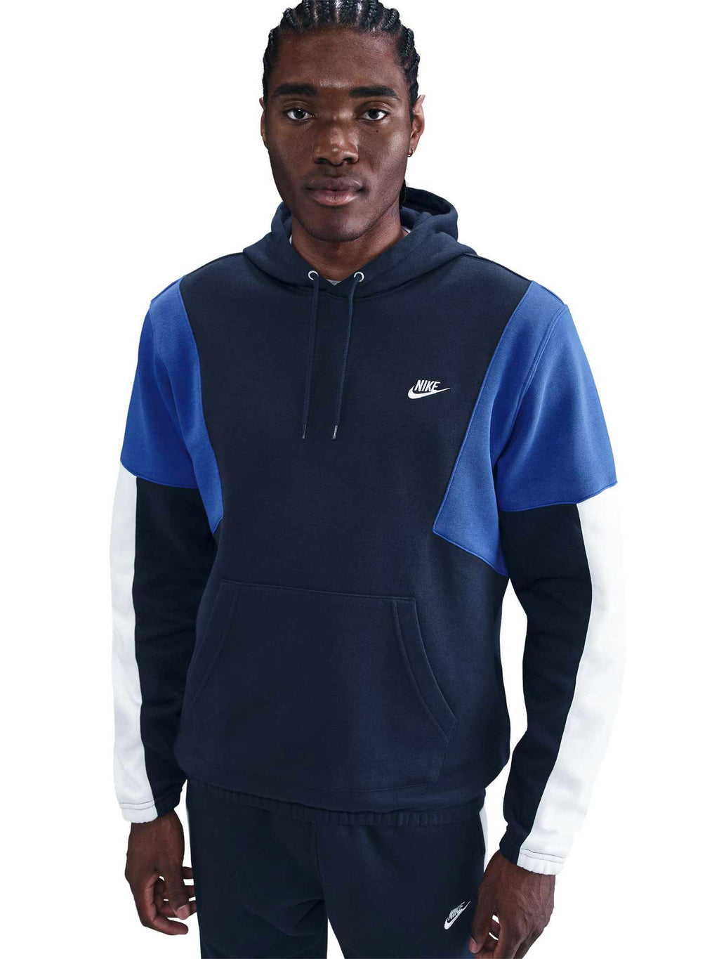 NIKE Спортен екип M NK CLUB FLEECE HDED TRACK GX
