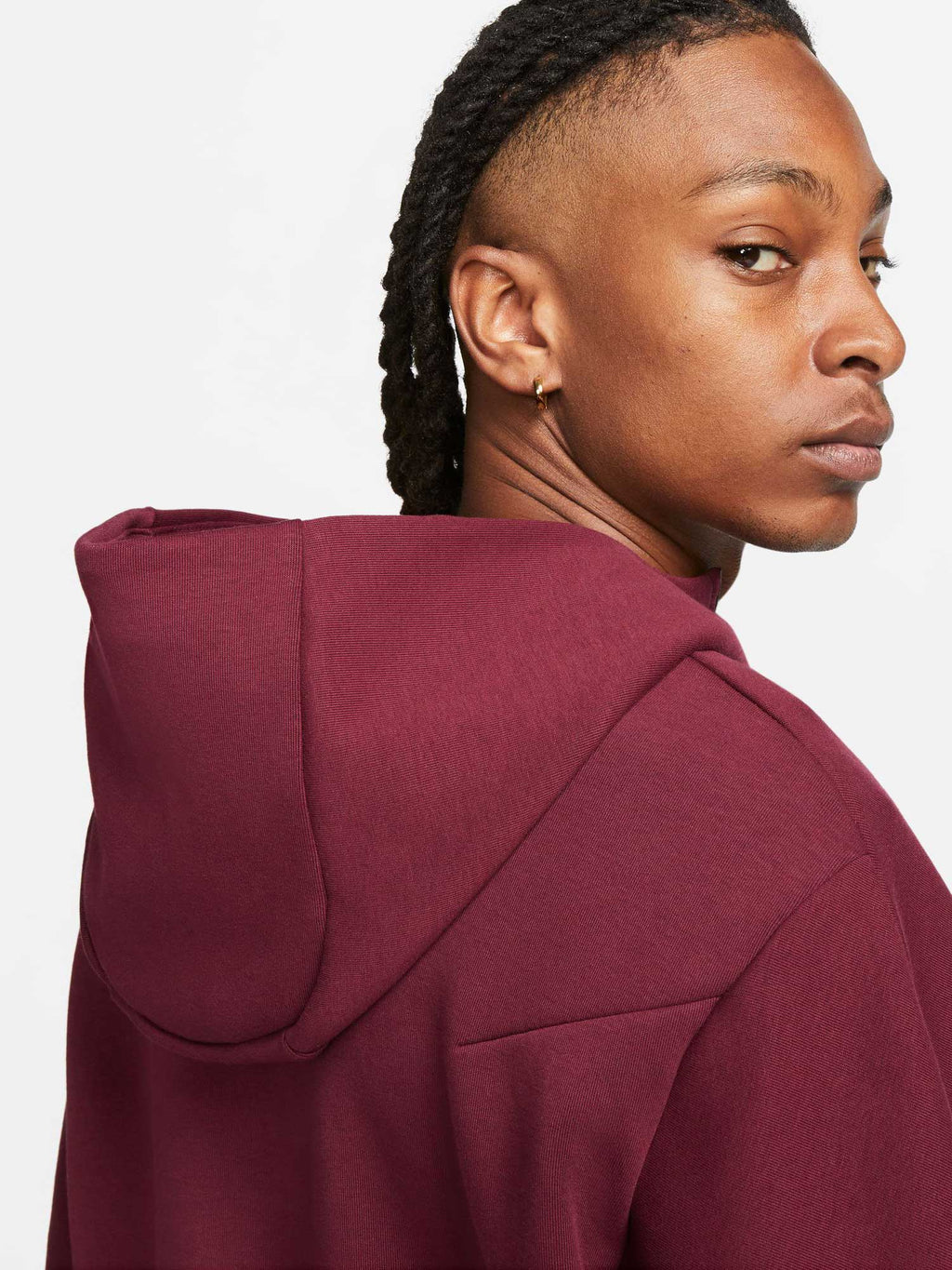 NIKE Суитшърт M NSW TCH FLC HOODIE FZ WR