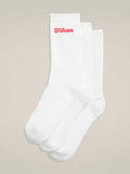 WILSON Чорапи U CREW LOGO SOCK 3 PACK