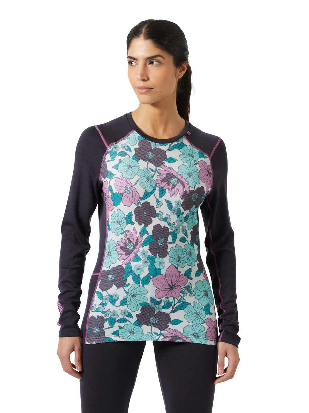 HELLY HANSEN Термоблуза W LIFA MERINO MIDW GRA CREW