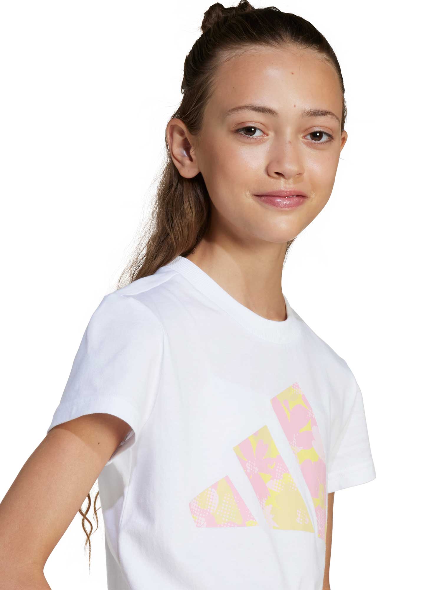 ADIDAS SPORTSWEAR Тениска Seasonal Essentials Flower T-Shirt Kids