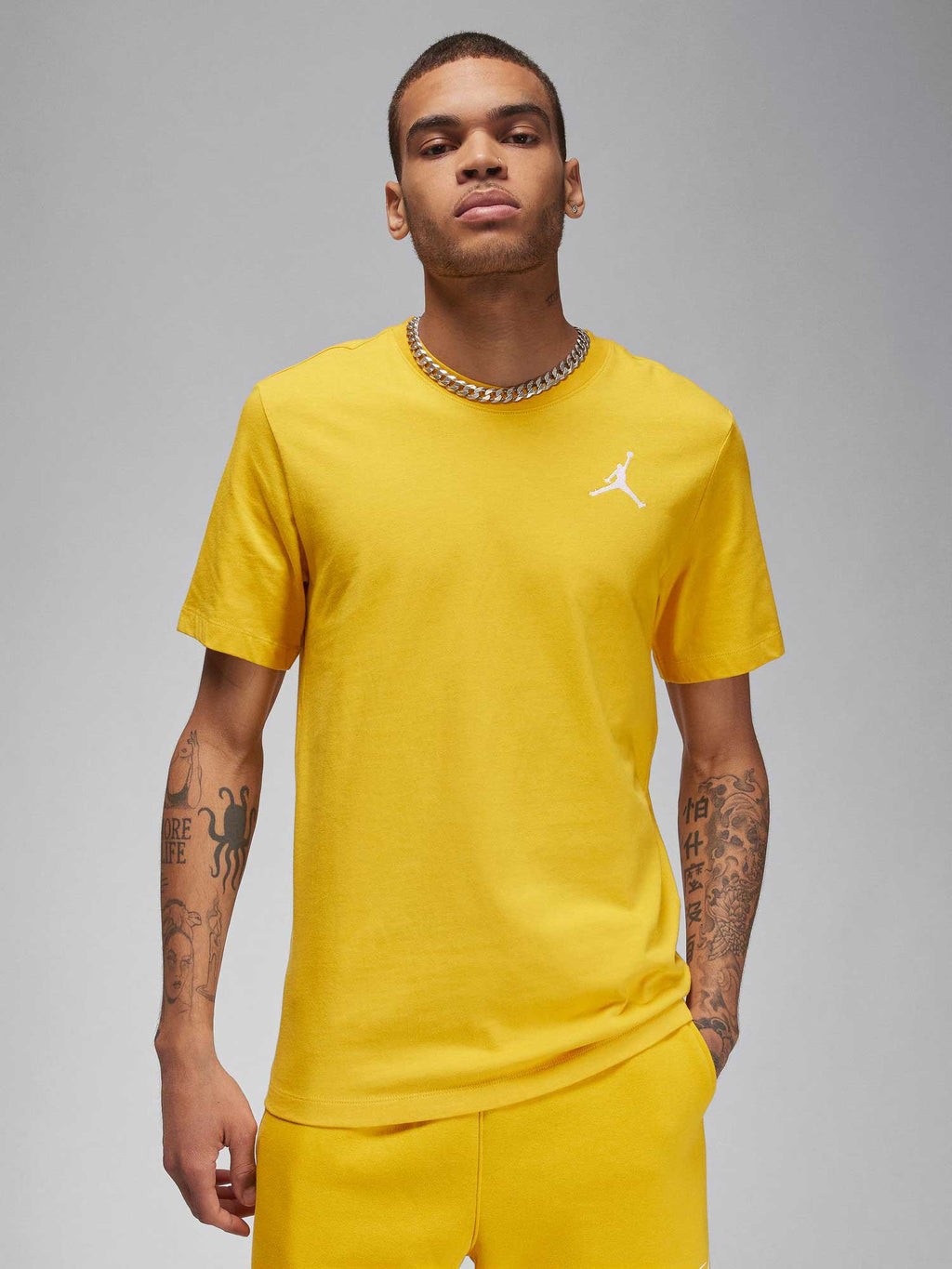 JORDAN Тениска M J JUMPMAN EMB SS CREW