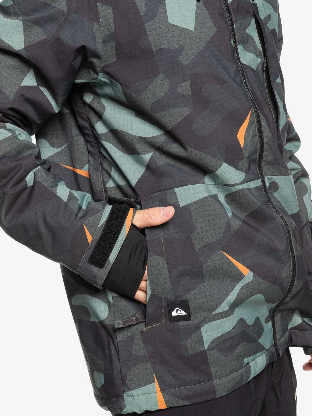 QUIKSILVER Сноуборд яке MISSION PRINTED