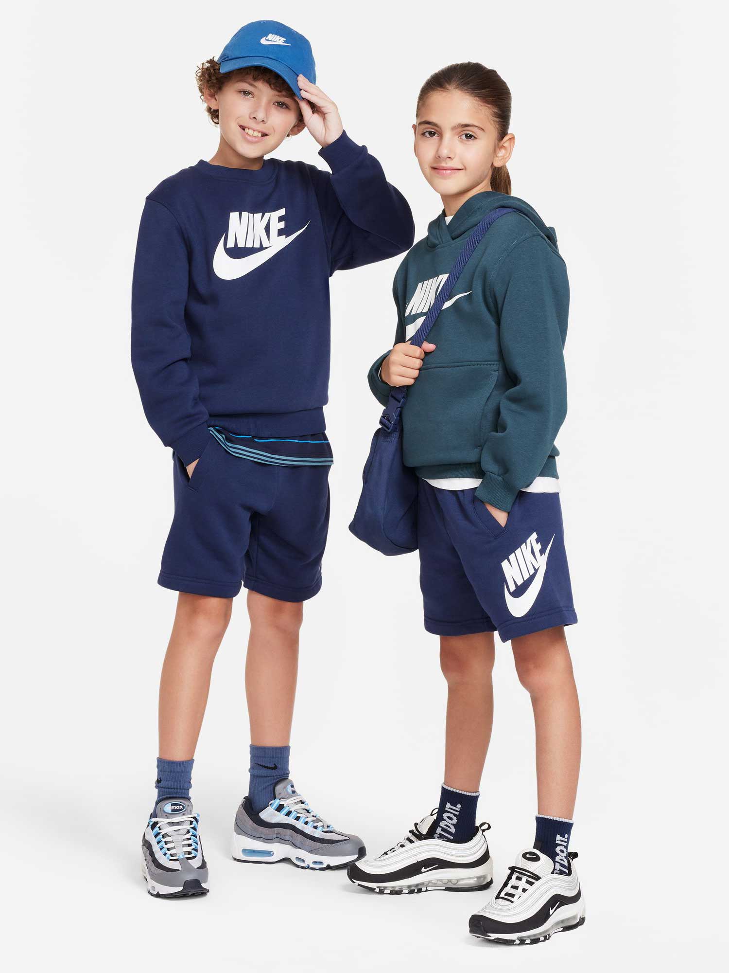 NIKE Къси панталони K NSW CLUB FT SHORT HBR