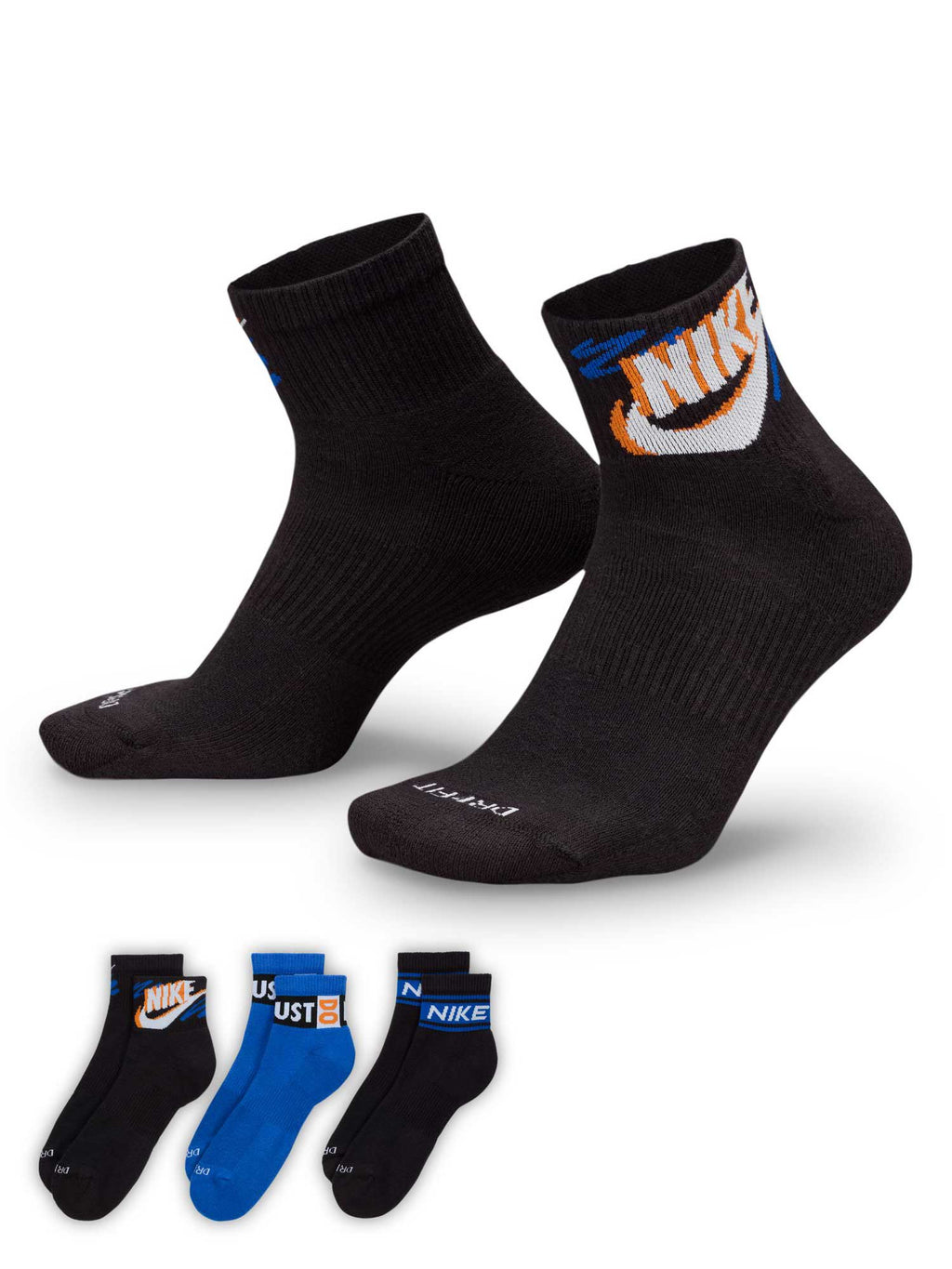 NIKE Чорапи U NK ED PLS ANKLE 3P SPORT 144