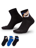 NIKE Чорапи U NK ED PLS ANKLE 3P SPORT 144