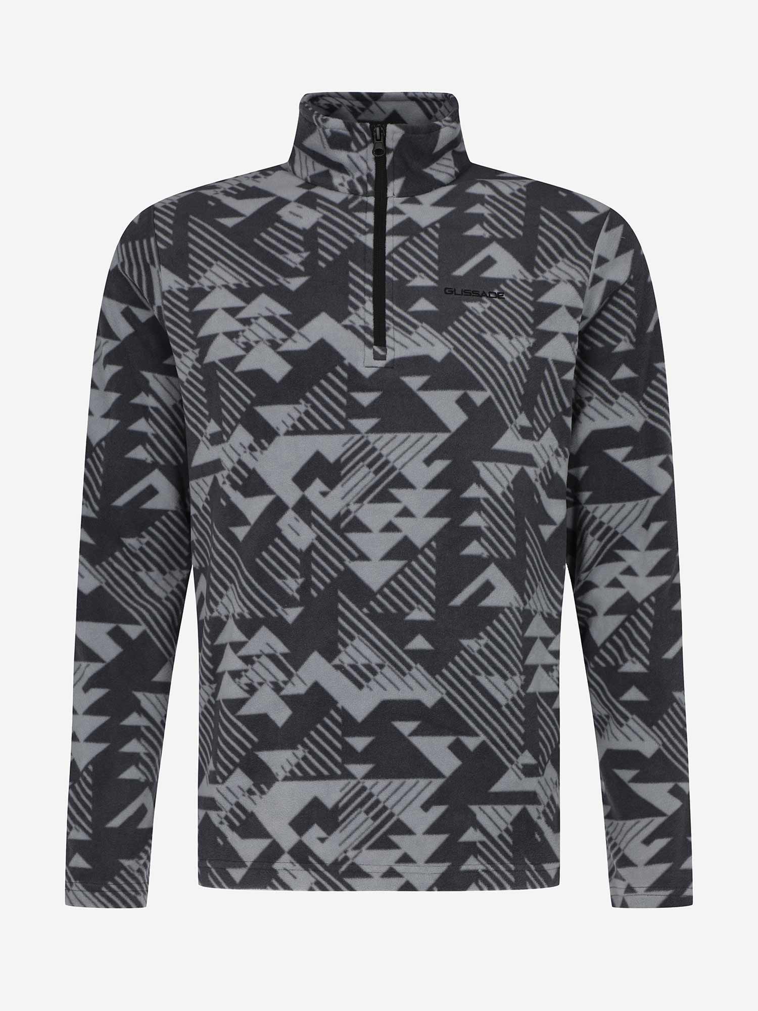 GLISSADE Полар Printed Men's H/Z Fleece