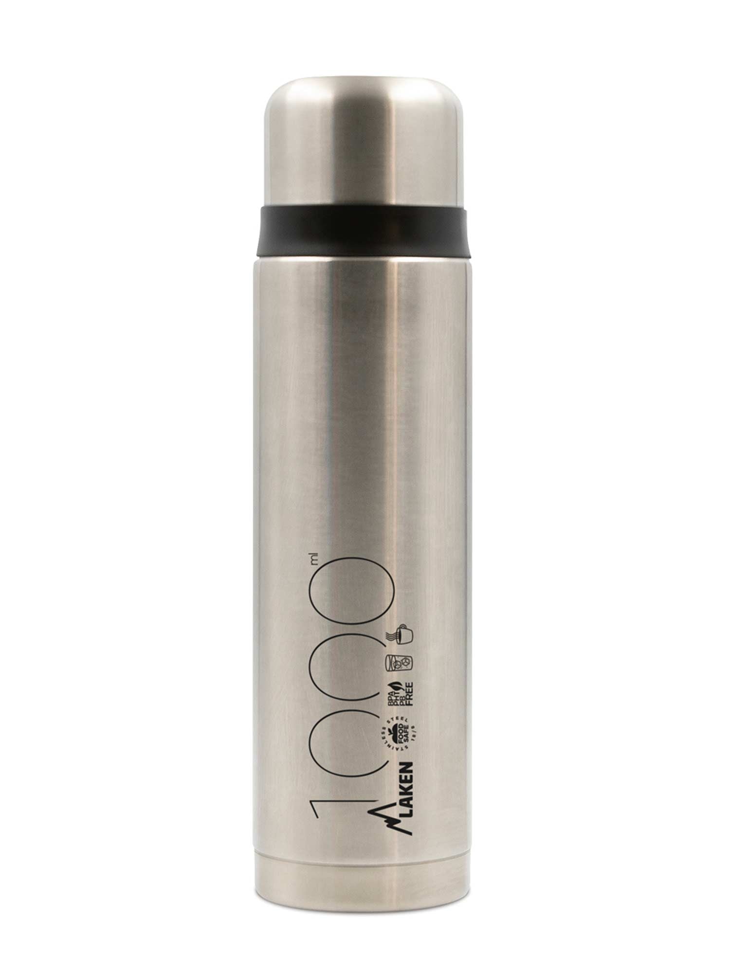 LAKEN Термо бутилка Stainless steel 1L