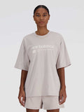 NEW BALANCE Тениска LINEAR HERITAGE OVERSIZED T-SHIRT