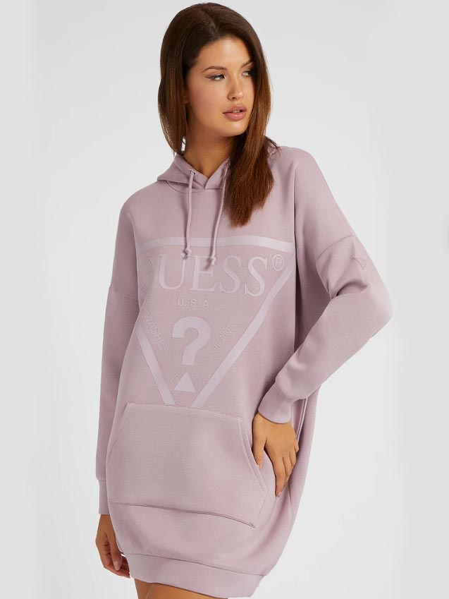 GUESS Суитшърт ALISA LONG HOODED