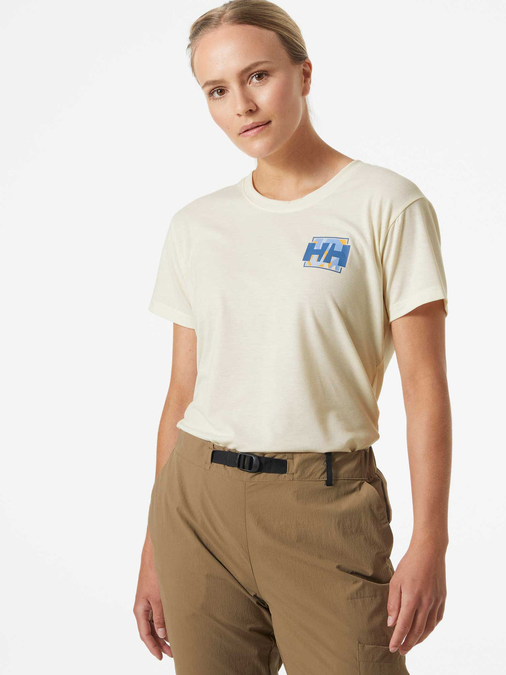 HELLY HANSEN Тениска W SKOG RECYCLED GRAPHIC