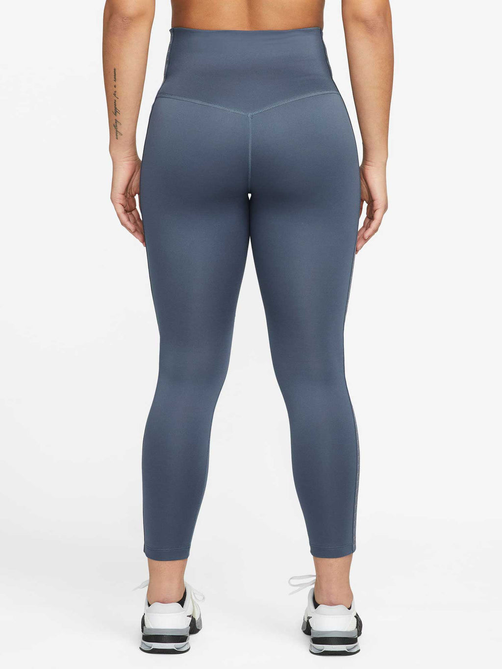 NIKE Клин W NK ONE TF HR 7/8 TIGHT MTLC