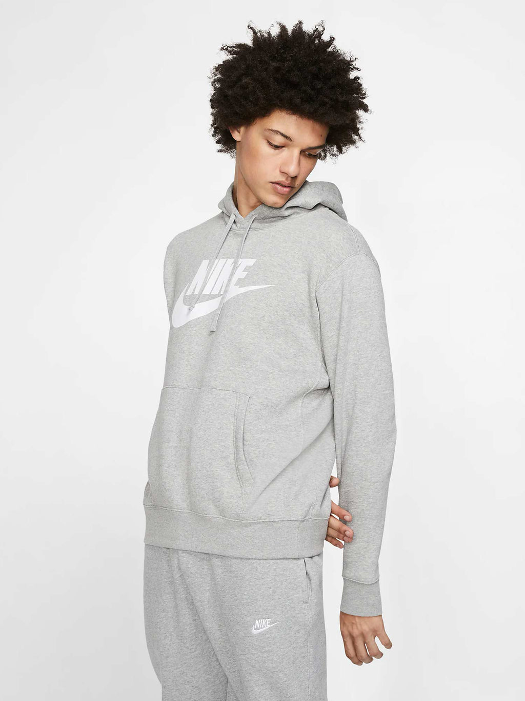 NIKE Суитшърт M CLUB HOODIE PO BB