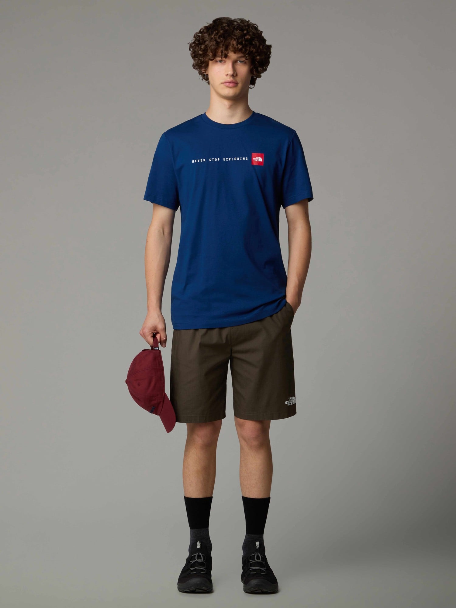 THE NORTH FACE Тениска M SS NEVER STOP EXPLORING TEE