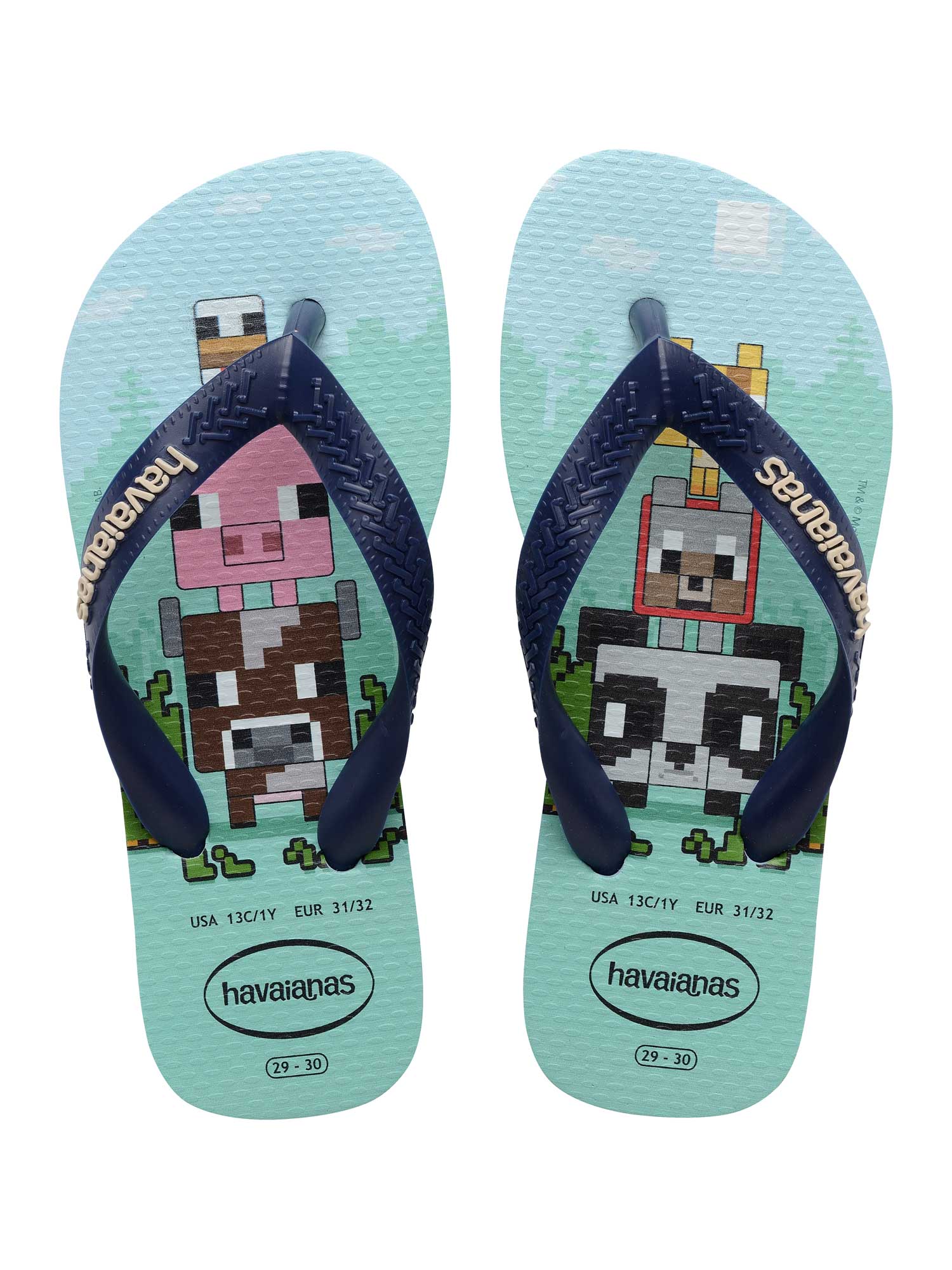 HAVAIANAS Джапанки MINECRAFT