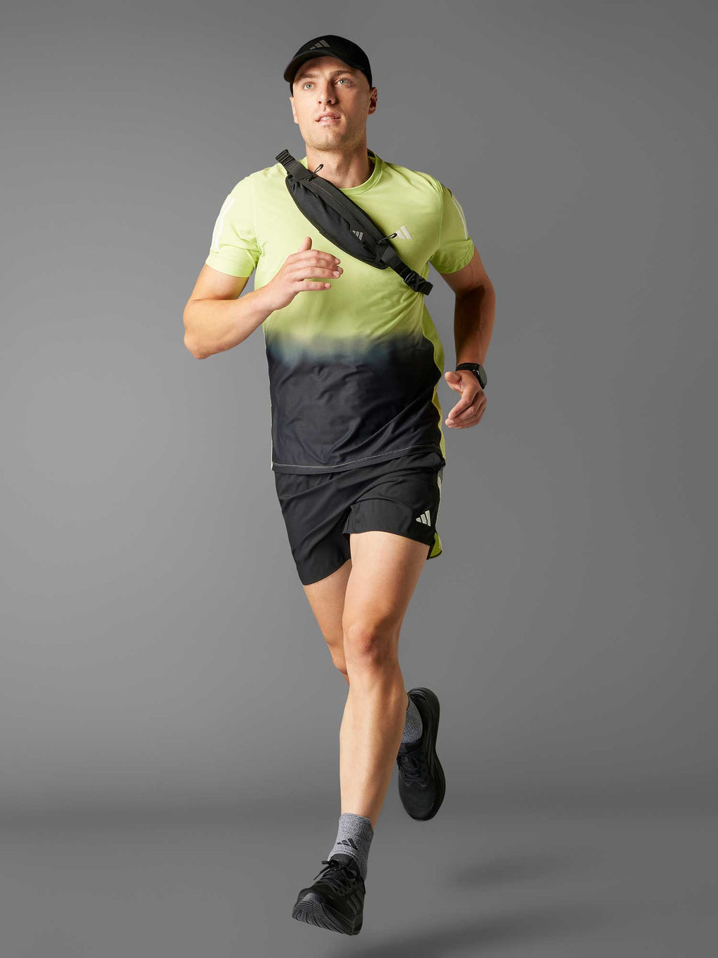 ADIDAS PERFORMANCE Къси панталони Own the Run CLIMACOOL Colorblock