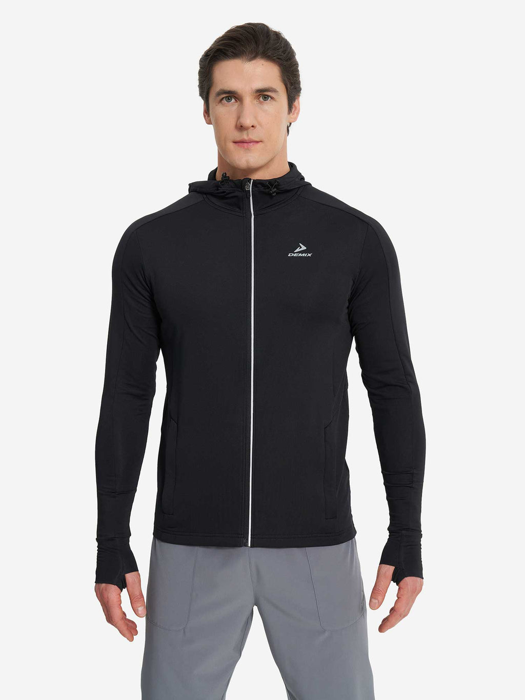DEMIX Суитшърт M D Running Urban Hooded Jumpers