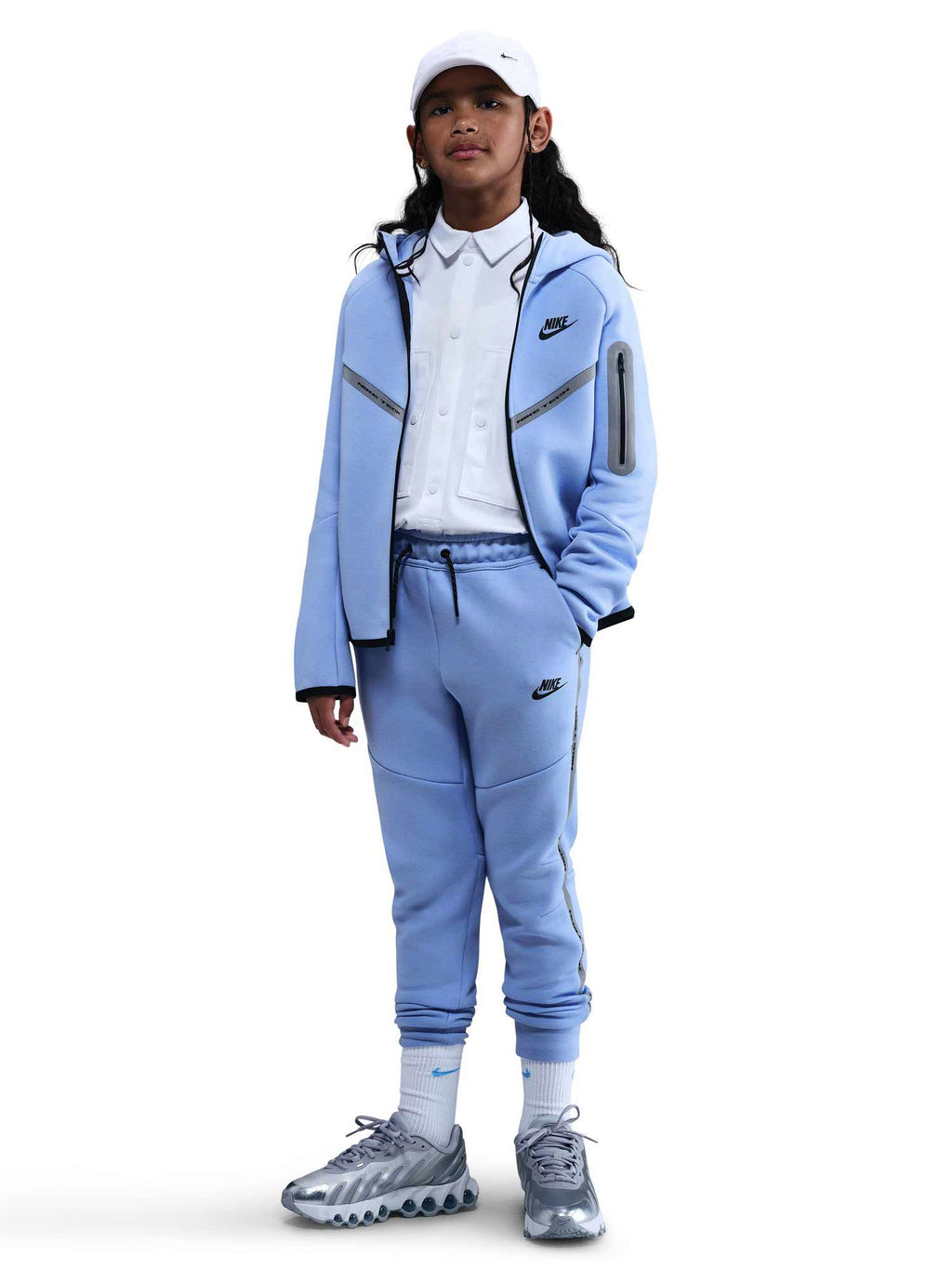 NIKE Суитшърт B NSW TCH FLC FZ REFLECT