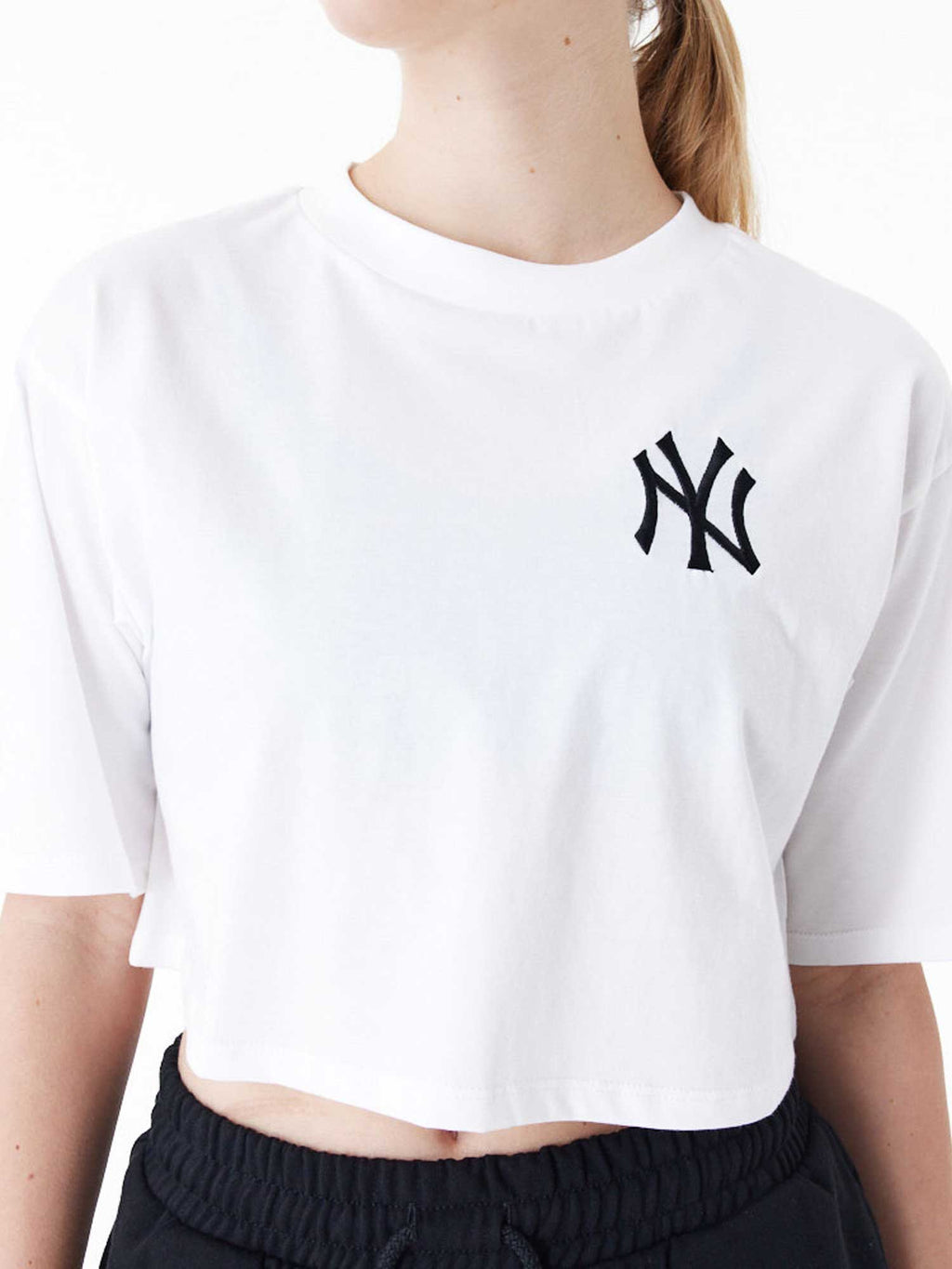 NEW ERA Тениска MLB LE CROP TEE NEYYAN