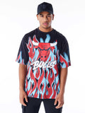 NEW ERA Тениска NBA FLAME OS TEE CHIBUL